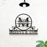 Personalized Bird Themed Weatherproof Name Plate with House Number